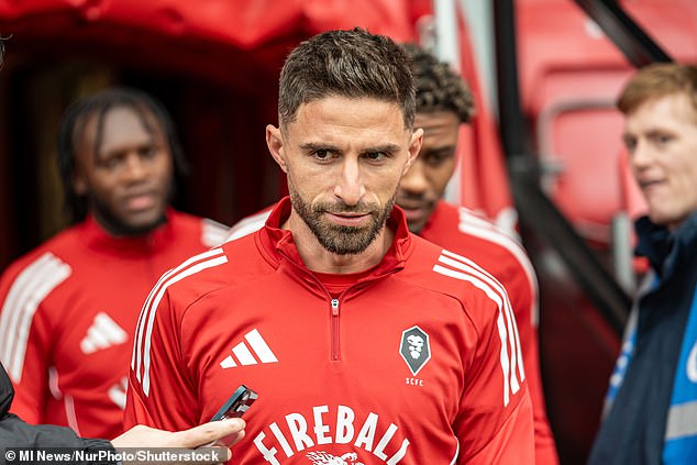 The Italian former Liverpool striker Fabio Borini has arrived on a one-year deal