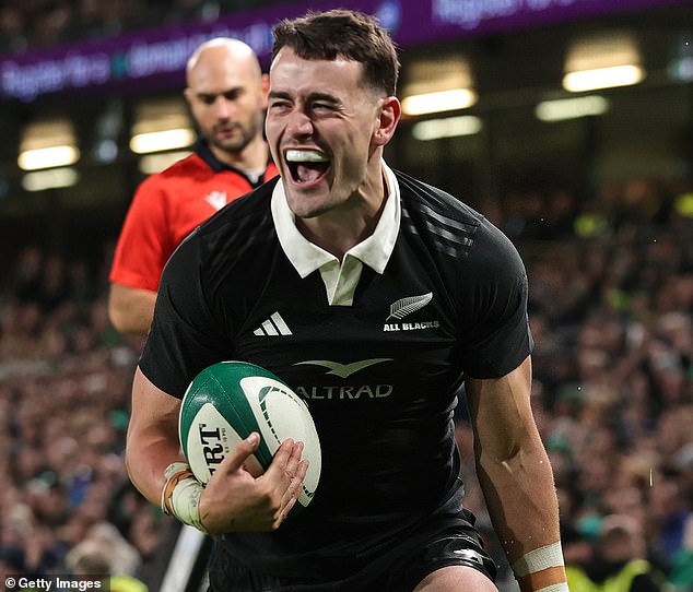 With his sharp, swerving running lines, Jordan has evolved into one of the All Blacks’ biggest threats and has been compared to their World Cup-winning full-back Ben Smith