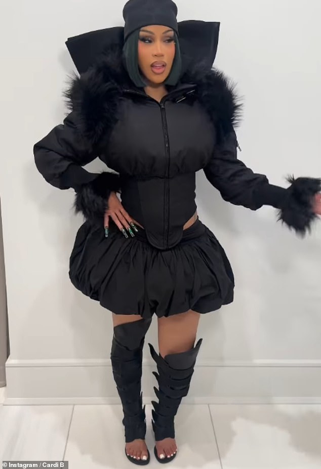 'A new baby into my world, and one more reason to be the best version of me, one more reason to love me more than anything else or anyone else so I can continue giving my babies the love and life they deserve,' she wrote