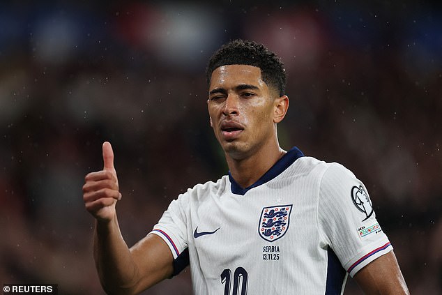 The Real Madrid star was at the heart of everything straight away for the Three Lions