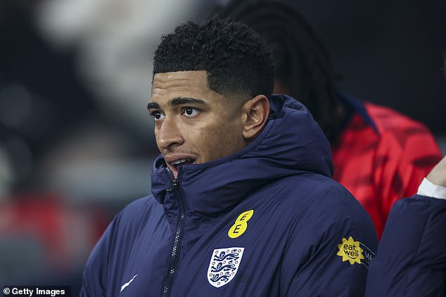 Bellingham began England's 2-0 victory over Serbia among the substitutes at Wembley