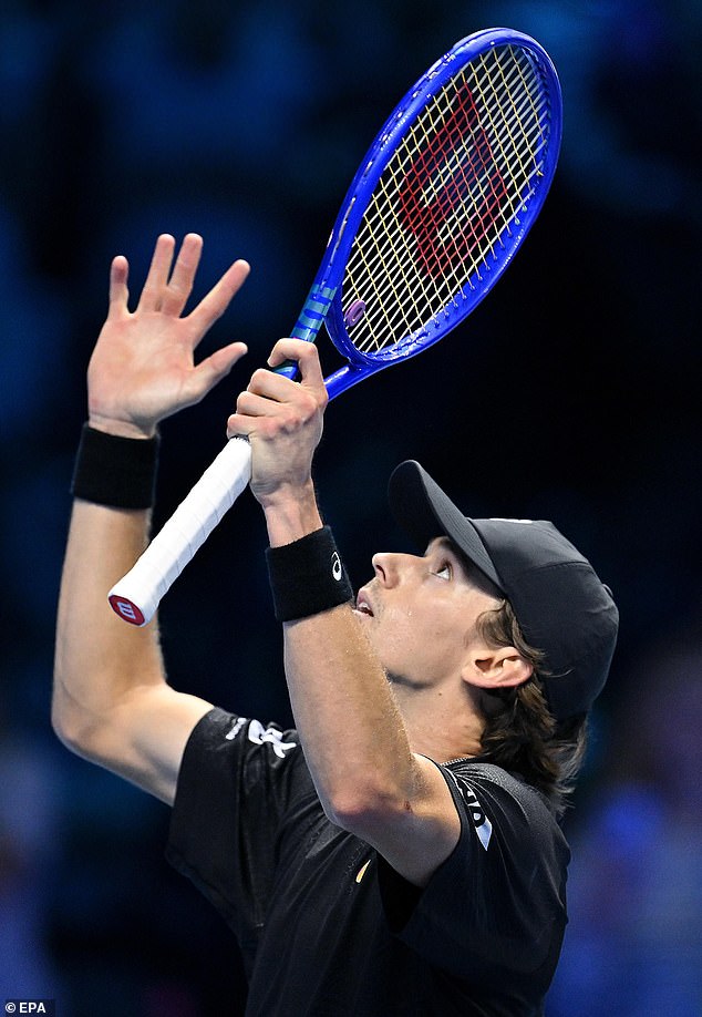 A relieved de Minaur thanks the heavens after admitting the losses were taking a mental toll