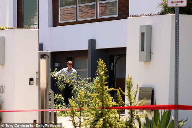 Prosecutors have said Boodarian was burglarizing the couple's $4.5 million Encino home when they returned home on July 10