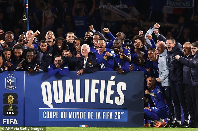 The result saw the two-time World Cup winners qualify for the tournament with a game to spare