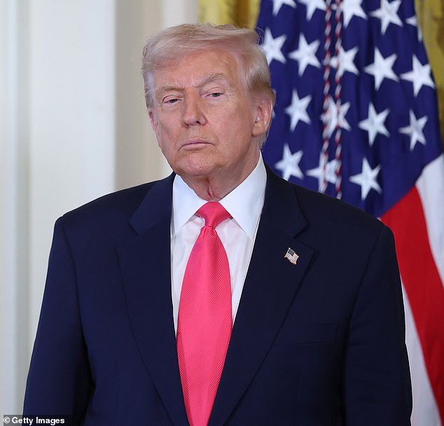 Sunseri said he would love to meet the US president and 'figure out how the heck this even got on his radar'