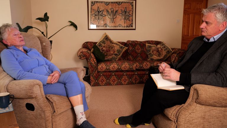 Ed speaking to Sky's Greg Milam