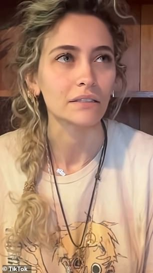 Earlier this week she admitted in an online video that she has a hole in the middle of her nose as the result of cocaine use