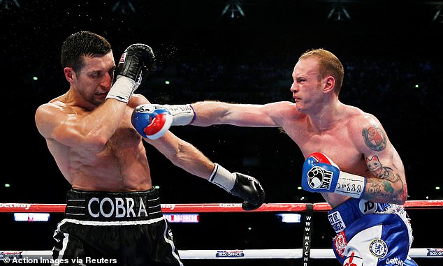 Carl Froch (left) beat George Groves for a second time in their rematch in 2014