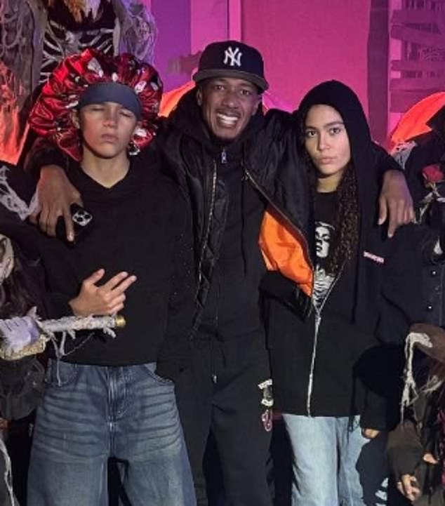 The curly-haired Zoomer was last pictured with her 45-year-old famous father on October 19 when they spent a spooky evening enjoying the theme park Knott's Scary Farm