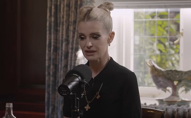 Kelly appeared on the podcast with her mother Sharon and brother Jack