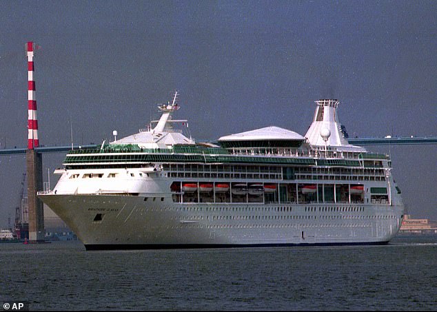 The Rhapsody of the Seas. Carey believes Amy was abducted between 5:30am and 6.15am as the ship neared port in Curacao