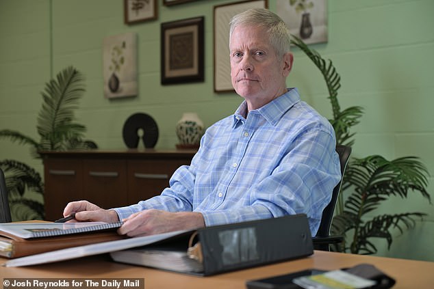 The Bradley family’s private investigator Jim Carey – a retired American police officer who has spent four years retracing Amy’s final hours