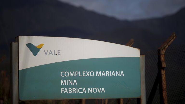 The entrance of the Fabrica Nova iron ore mine in Mariana, Brazil, in November 2015. Pic: Reuters