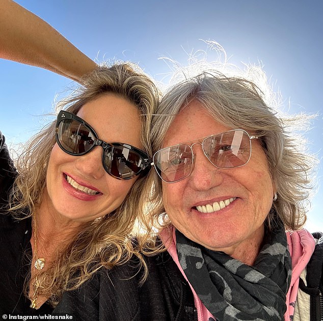 Coverdale's third wife, Cindy - whom he met 35 years ago - took to social media to praise his decision to retire