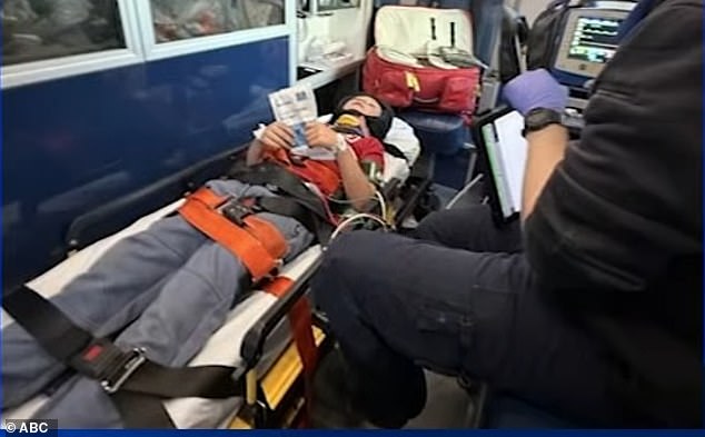 The young boy and another student had to be rushed to a local hospital in the aftermath, but were fortunately released the same day