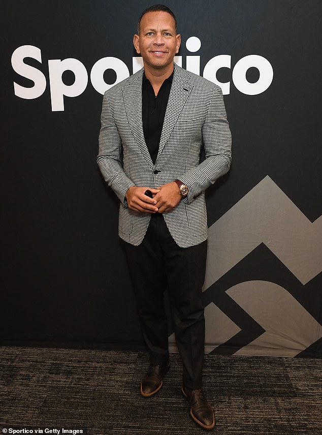 Rodriguez is pictured last week attending an event at Nasdaq HQ in New York City