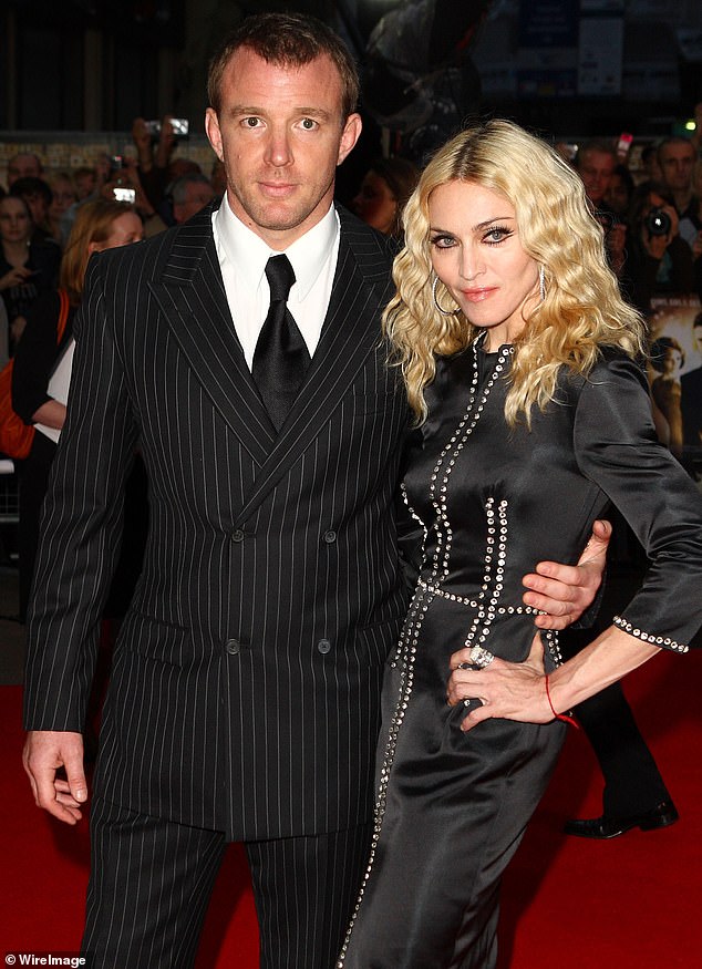 The baseball superstar firmly denied the rumors at the time, as did Madonna, who was still married to her second husband Guy Ritchie; Madonna and Ritchie pictured 2008