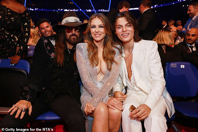 Billy Ray Cyrus and the Hurleys at the National Television Awards in London last month