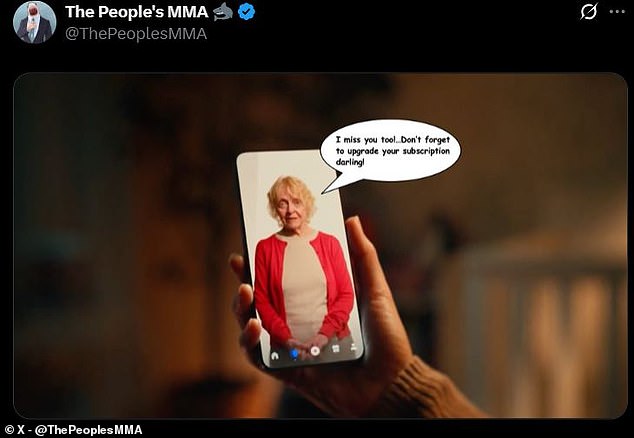 Others were worried about the possibility that their loved ones would be used to sell them products or advertisements