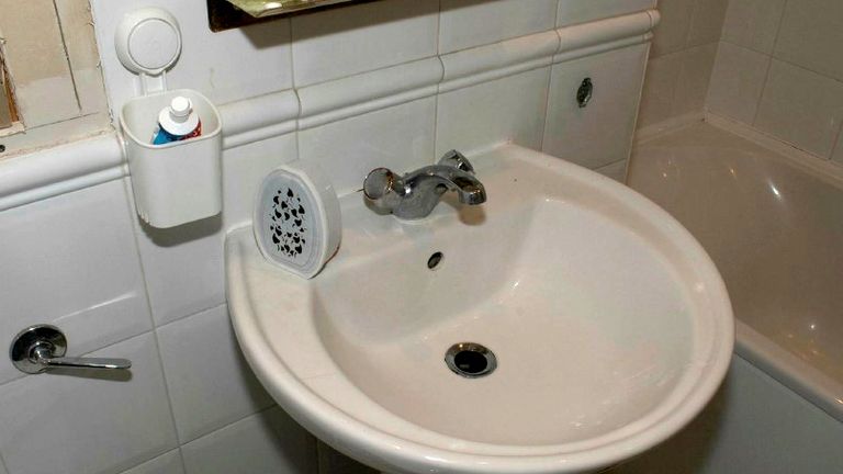 An air freshener with a hidden camera.
Pic: Met Police