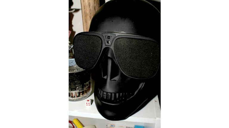 Speaker with hidden camera
Pic: Met Police: