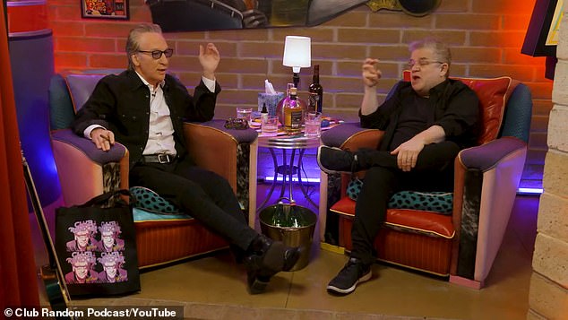 The pair sipped dark colored liquor as Oswalt rambled about Republicans trying to shame the congresswoman after a video of her partying went viral