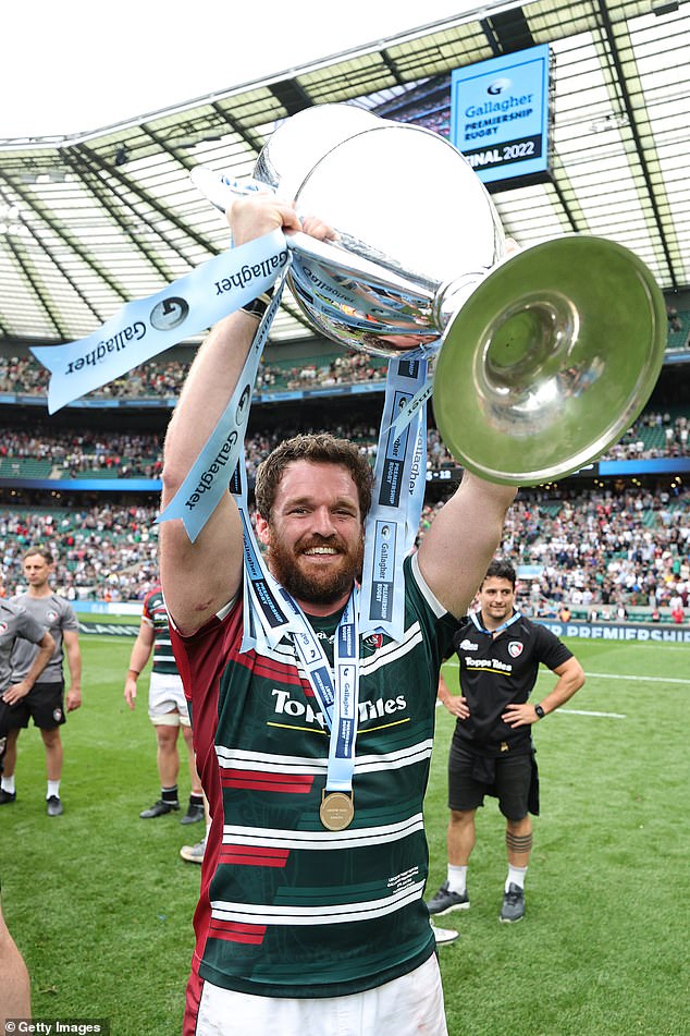 He was one of Steve Borthwick’s most trusted lieutenants during his time at Leicester Tigers, winning the Premiership title at Twickenham in 2022