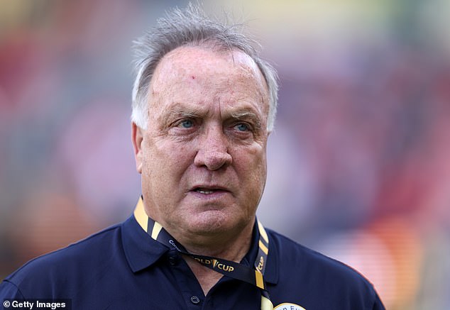In a blow to the underdog nation, Advocaat will be absent from the game for 'family reasons'