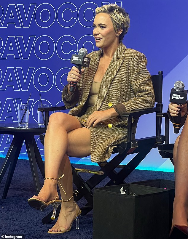 Mellencamp made an appearance during Day 1 of BravoCon which kicked off last week on Friday