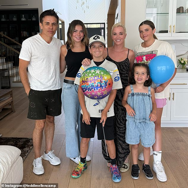 The TV personality shares three children Slate, 13, Cruz, 11, and Dove, five, with estranged husband Edwin Arroyave. He is also father to Bella, 15, from a previous relationship