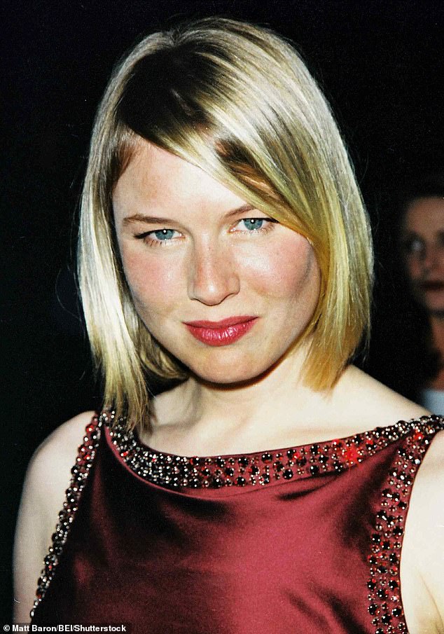From a rounded, fresh-faced beauty to a slimmed down, chiseled-featured siren, Renée 55, has undergone more transformations than her alter-ego has updated her famous diary [pictured in 2000]