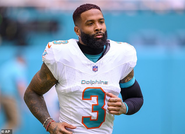 The veteran wide receiver was banned for six games for failing a test while at Miami last year