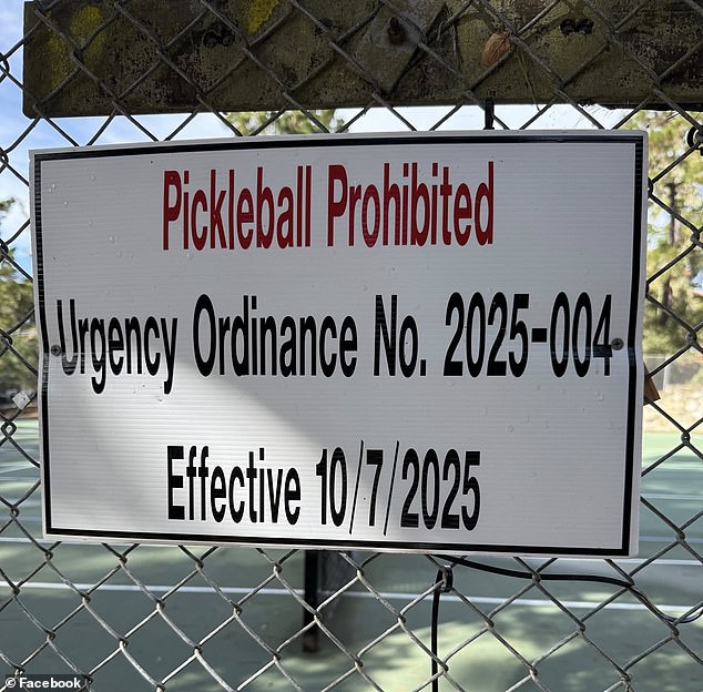 Pickleball has been banned on the Forest Hill Park courts in Carmel-by-the-Sea due to the constant noise of paddles striking balls at all hours of the day in their residential area