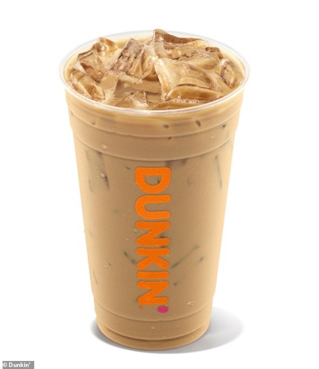 According to the alleged document, drinks like iced lattes and signature lattes should never be filled to the top of the cup, even if a customer asks for no ice or less ice (stock image)