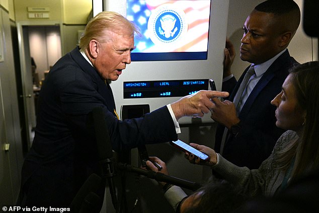 The exchange between her and Trump went viral Tuesday, after footage of it was released by the White House