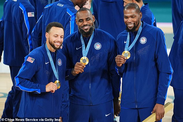 Both James and Curry played a crucial role in USA's triumph in Paris last summer