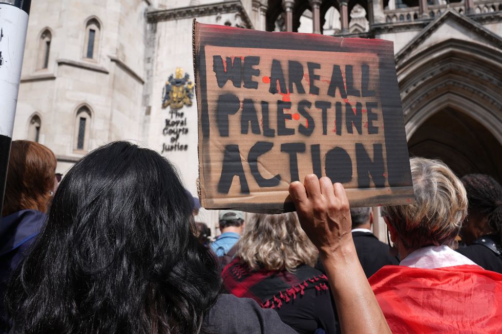 Palestine Action protesters