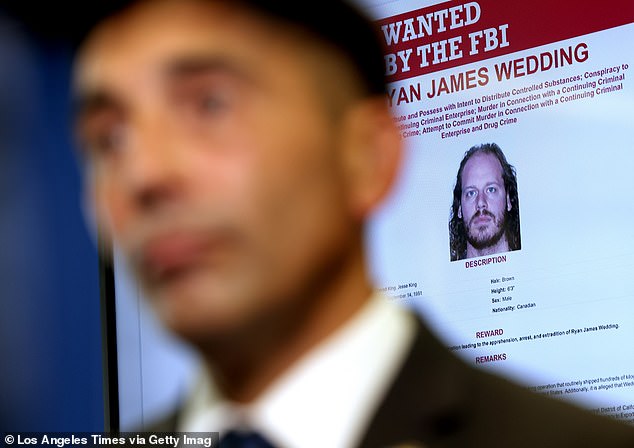 Wedding's charges include three counts of murder in connection with a continuing criminal enterprise