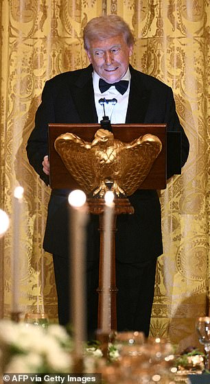 Donald Trump paid tribute to Ronaldo