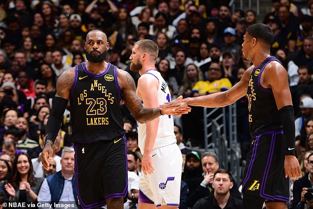 James had been sidelined for the Lakers' opening 14 games after developing sciatica