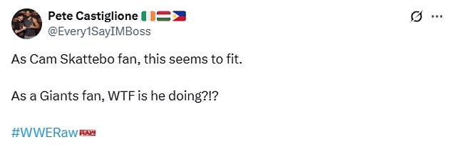 Giants fans were concerned seeing the injured star's involvement in the brawl