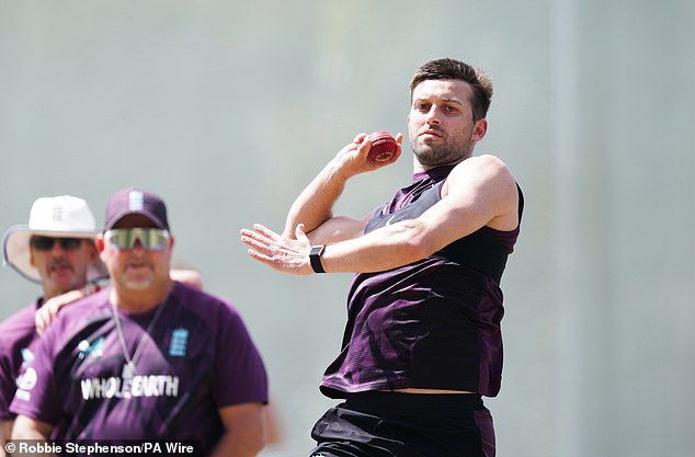 Fast bowler Mark Wood, who picked up a hamstring injury last week, has been included