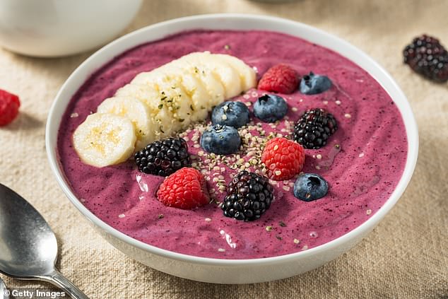 Acai (assa-ee) is a small, dark purple berry from a palm tree native to South America, widely known as a superfood