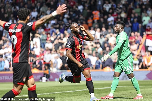 The Cherries star has consistently impressed against United whenever he has faced them