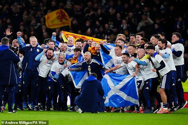The Tartan Army will be making their first appearance at a World Cup for 27 years in June