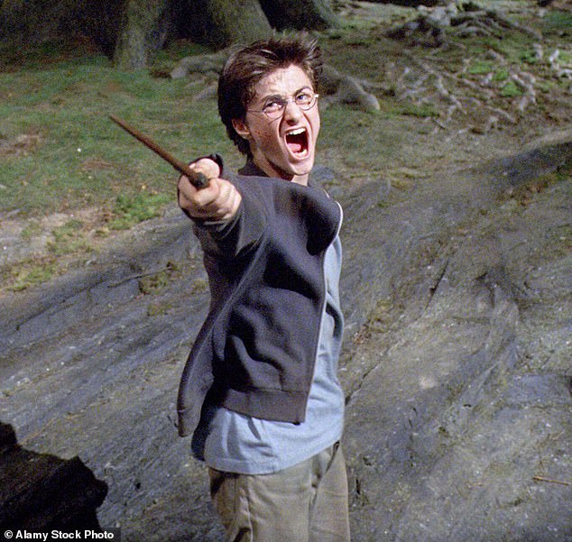 Daniel, who was also 11 when he filmed the first Harry Potter film, became nostalgic as he reflected on his own experience and how young he was (pictured in the film series, 2004)