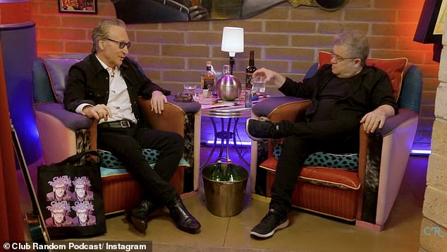 Maher, 69, opened up about his rationale behind the decision to ditch touring and performing around the country, to fellow comedian Patton Oswalt Monday, on his Club Random podcast