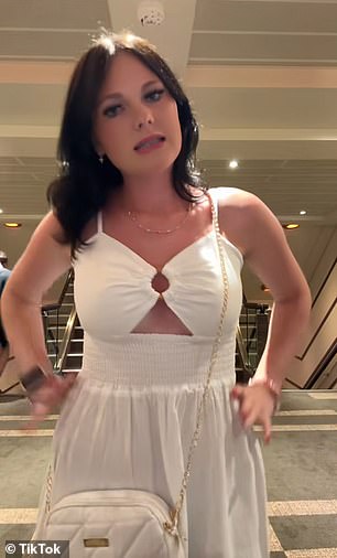 She had posted a TikTok on the same ship six months ago