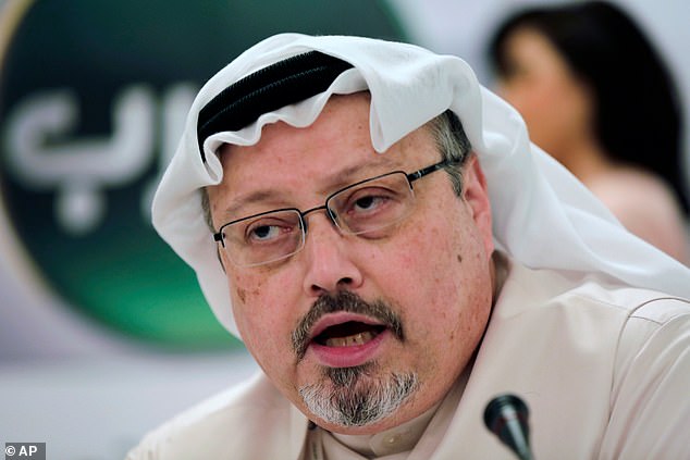 Saudi dissident and Washington Post journalist Jamal Khashoggi (pictured) was assassination in the Saudi Arabian consulate in Istanbul, Turkey on October 2, 2018