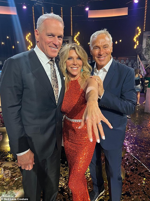 Munson was given a commitment ring by the former NFL pro on the season finale of The Golden Bachelor